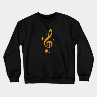 Golden Clef Stars Crewneck Sweatshirt